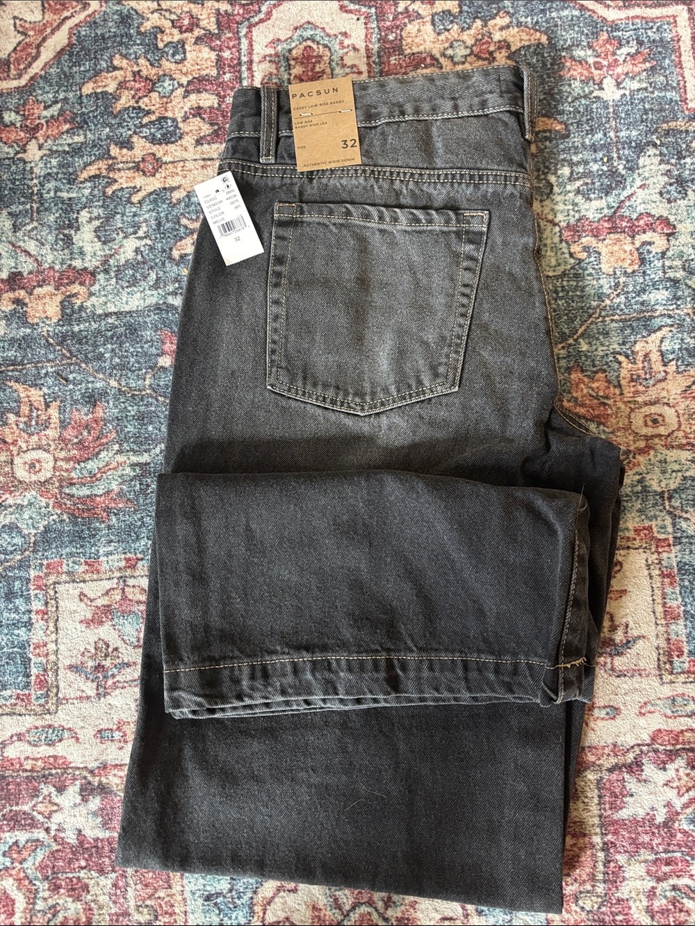 PacSun Men's Black Jeans - Classic Straight Fit
